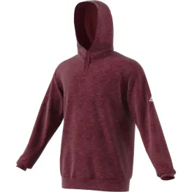 adidas Men's Collegiate Burgundy Melange Team Issue Pullover