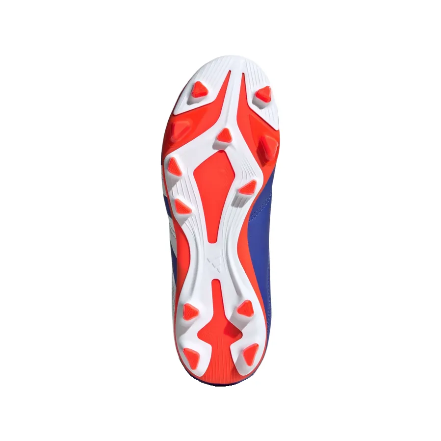 Adidas scarpa da calcio da ragazzo Predator Club FxG IF6424 blu-bianco