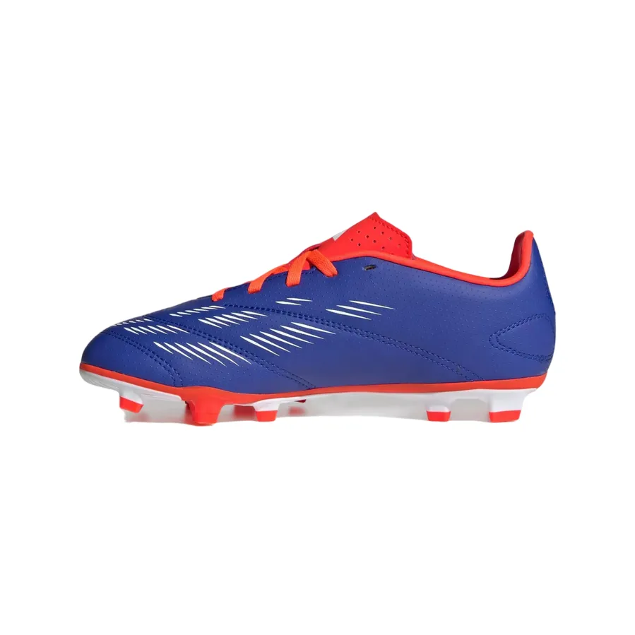 Adidas scarpa da calcio da ragazzo Predator Club FxG IF6424 blu-bianco