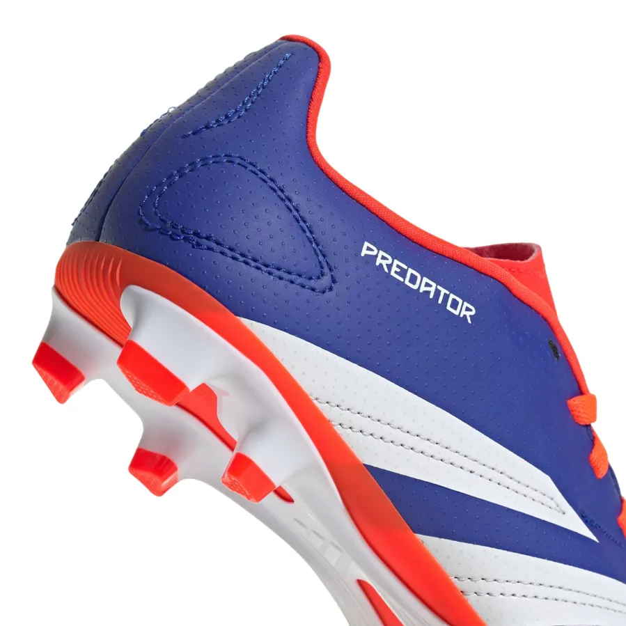 Adidas scarpa da calcio da ragazzo Predator Club FxG IF6424 blu-bianco