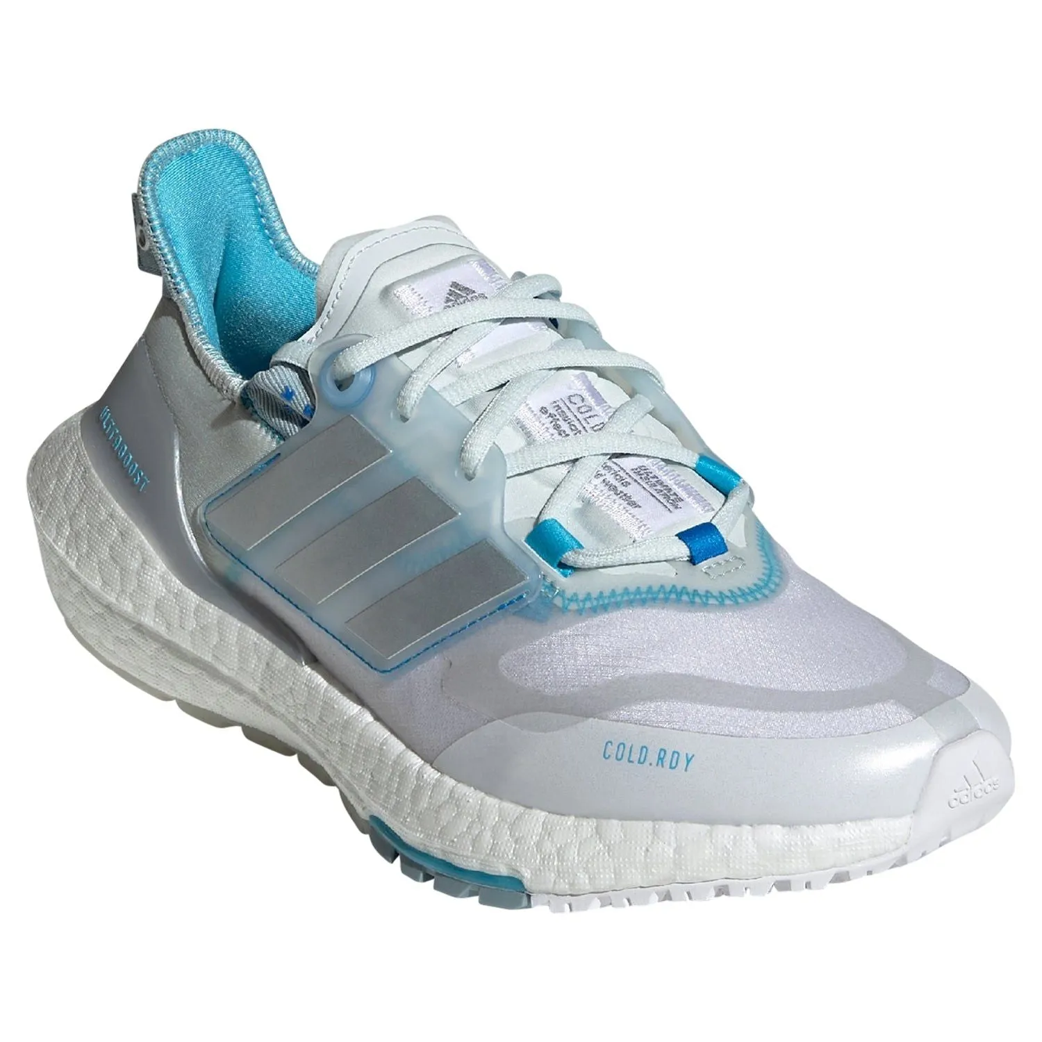 adidas Womens Ultra Boost 22 Cold.RDY Trainers - Blue Tint Silver Metallic