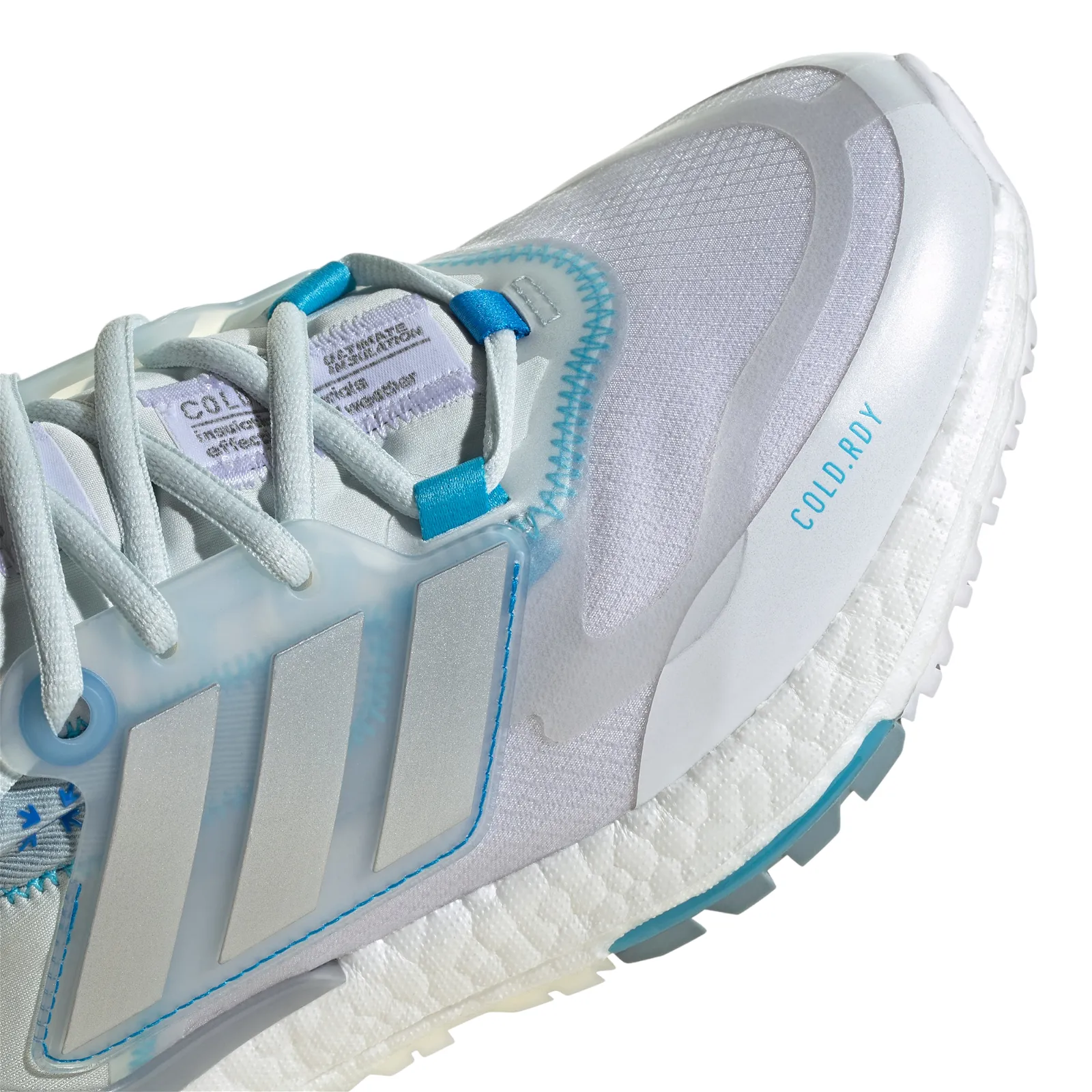 adidas Womens Ultra Boost 22 Cold.RDY Trainers - Blue Tint Silver Metallic