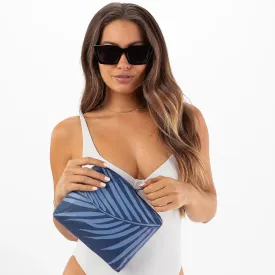 Aloha Collection Shade Small Pouch - Current On Navy