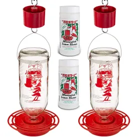 Best-1 Hummingbird Feeder 32 oz. Dual Kit
