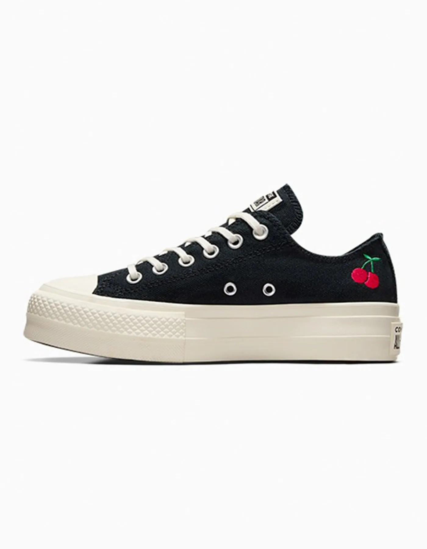 Chuck Taylor All Star Lift Black/Egret/Red Shoes
