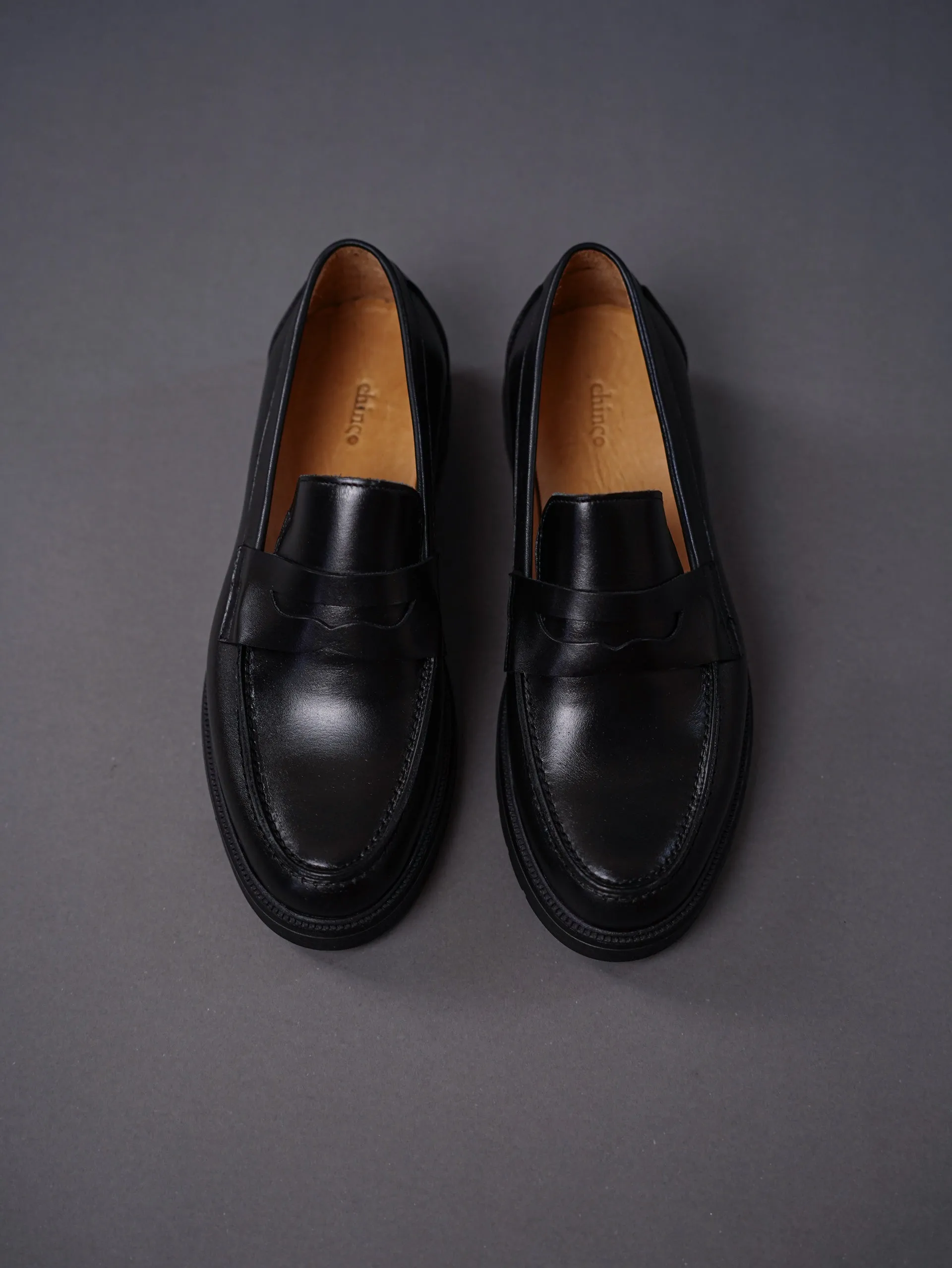 Chunky loafer-Black