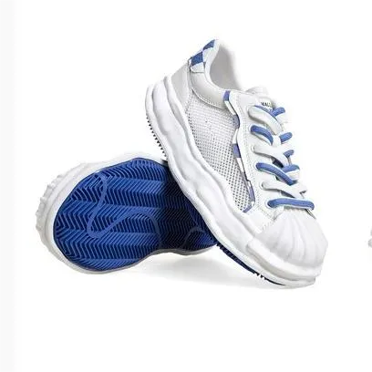 Color Block Lace-up Front Skate Shoes