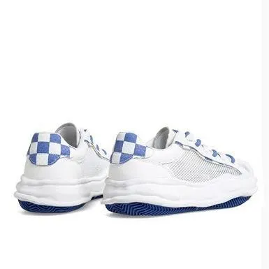Color Block Lace-up Front Skate Shoes