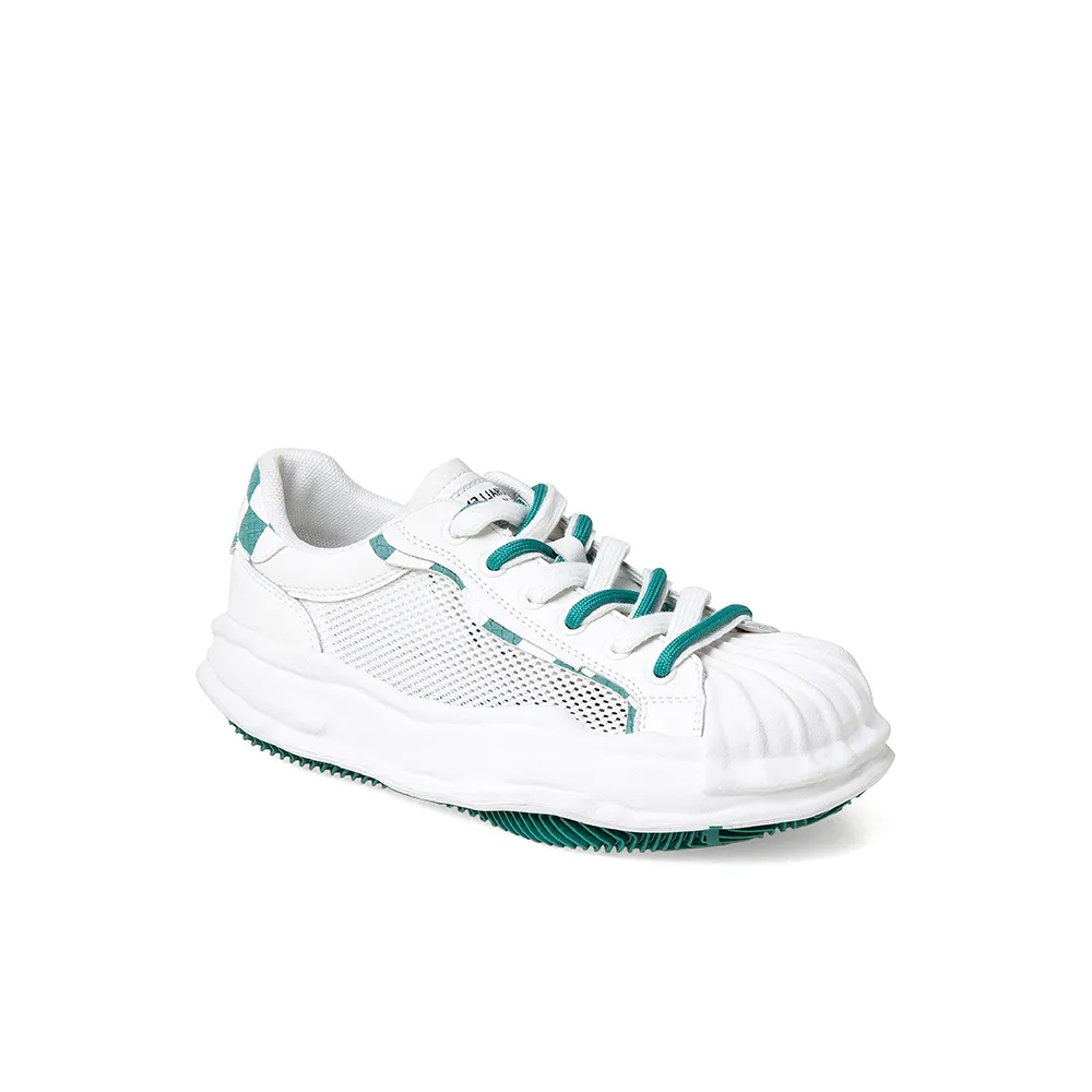 Color Block Lace-up Front Skate Shoes