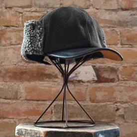Crown Cap Canvas Ballcap in Dark Brown