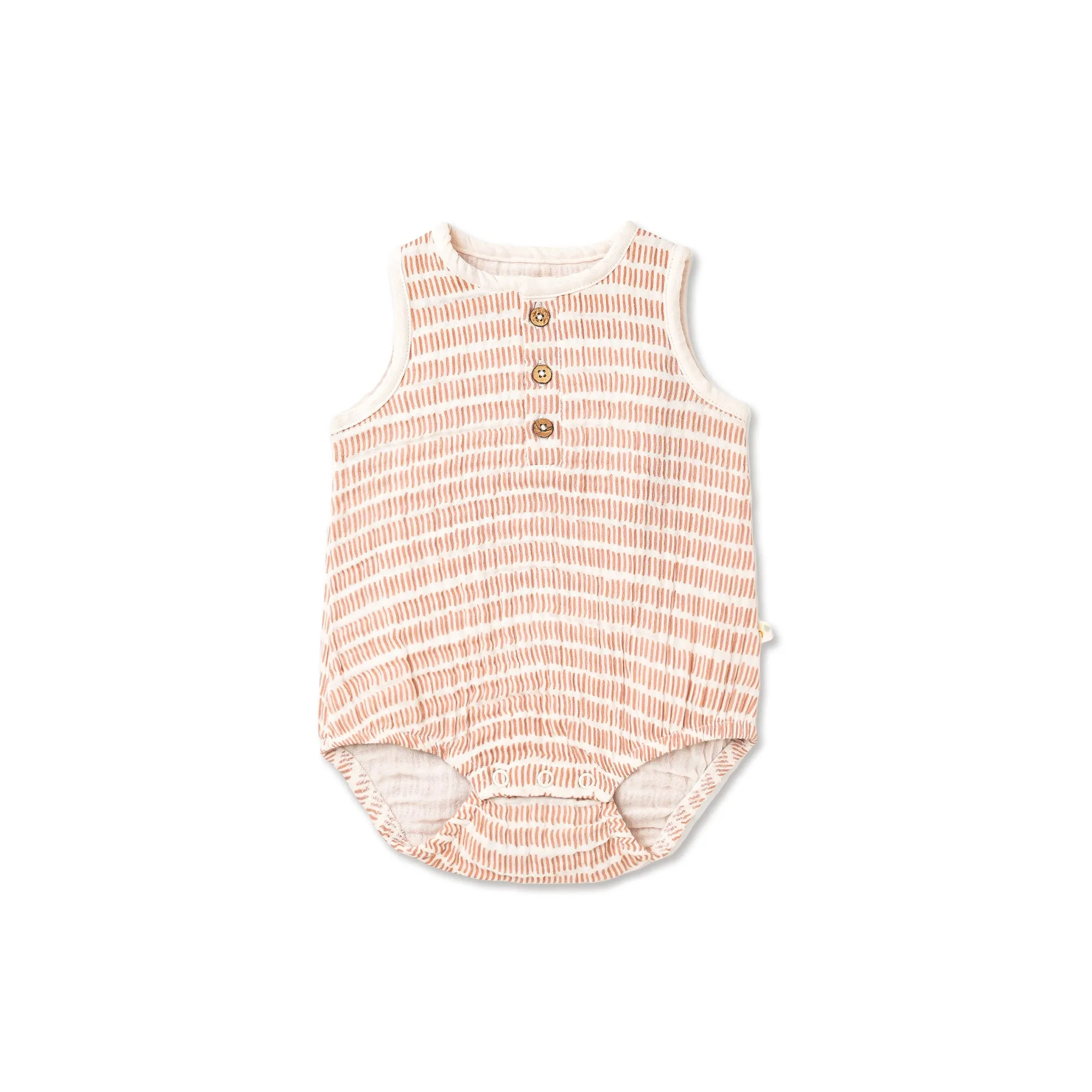 Dash Lines Bubble Onesie