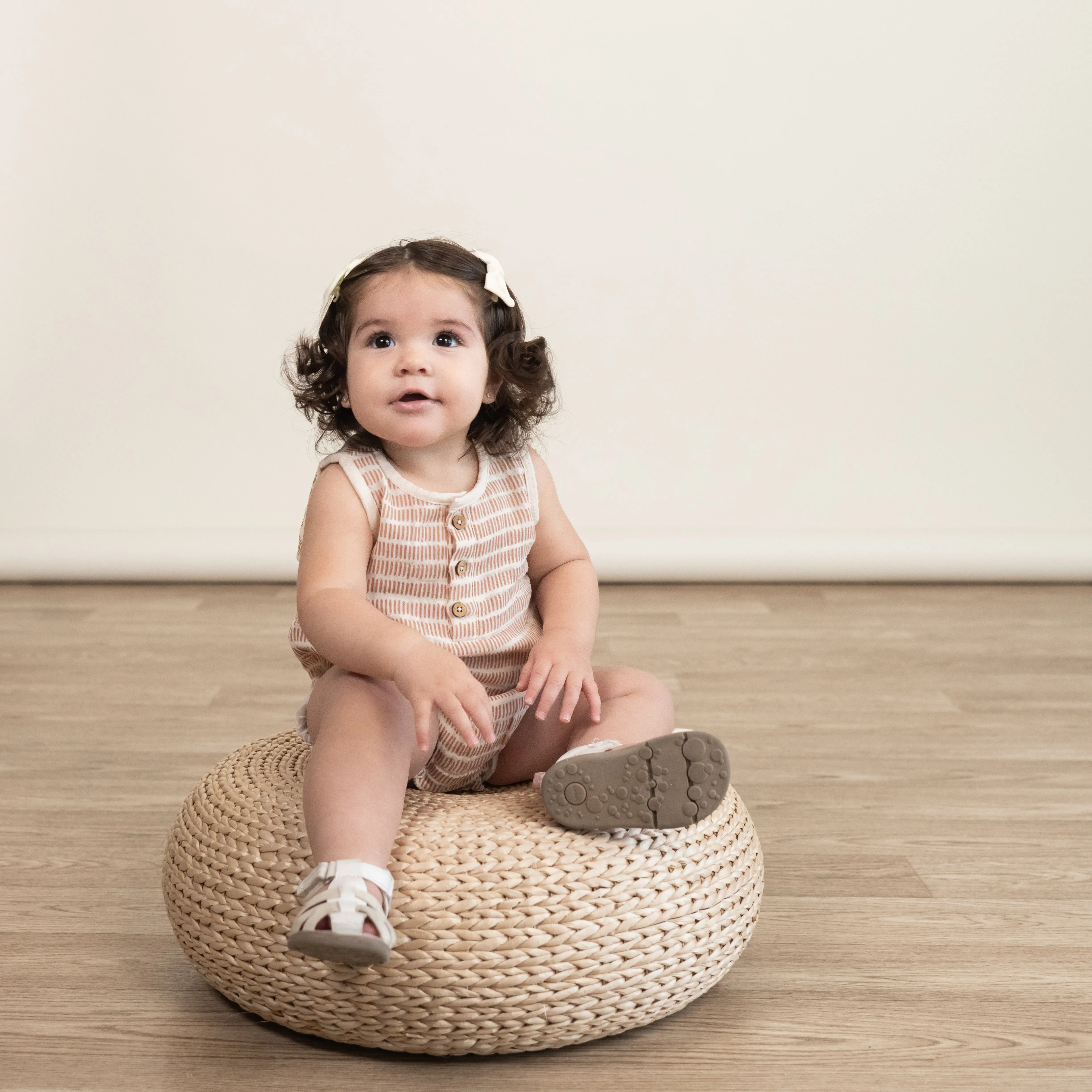 Dash Lines Bubble Onesie