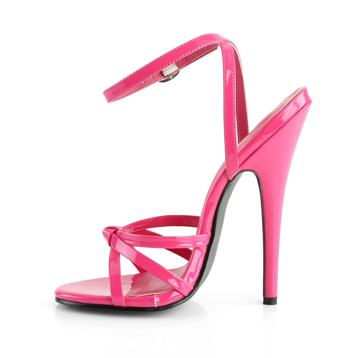 DOMINA-108 Devious Domina Hot Pink Sexy Single Soles (Fetish Footwear)