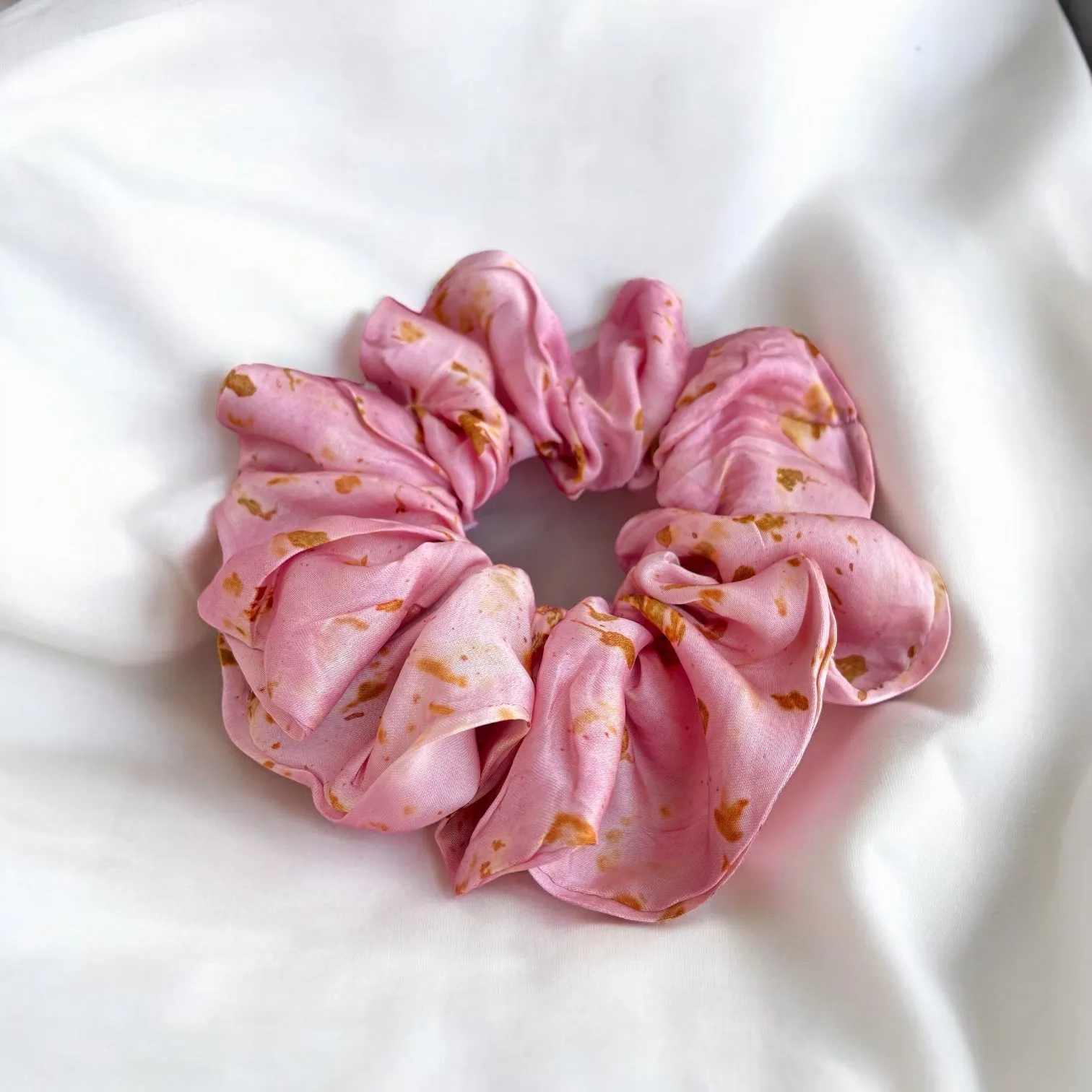 Eco-printed Scrunchies- Set of 3