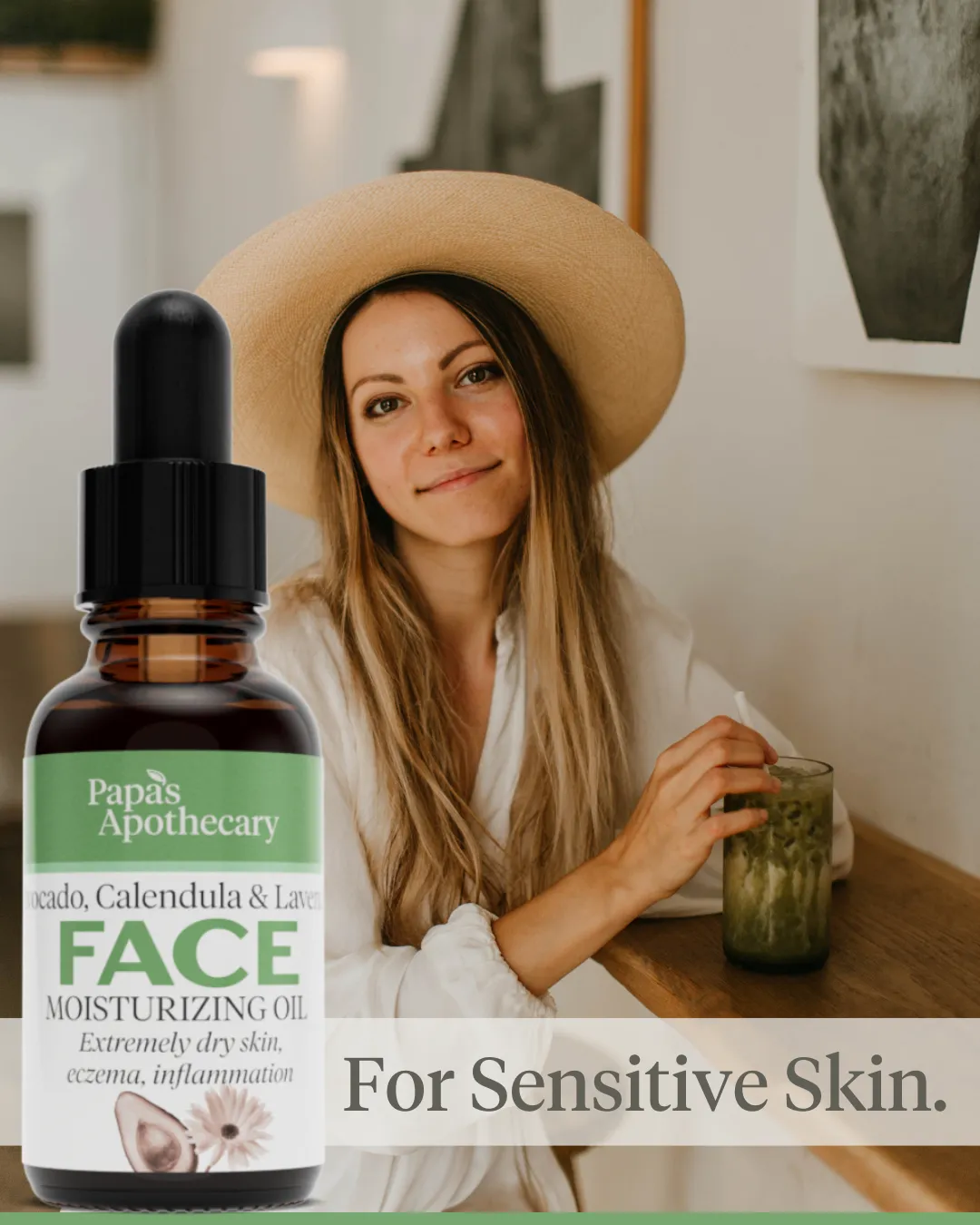 Face Oil - Avocado, Calendula, & Lavender