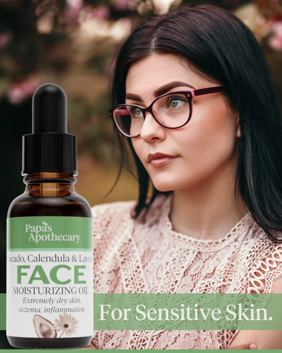 Face Oil - Avocado, Calendula, & Lavender