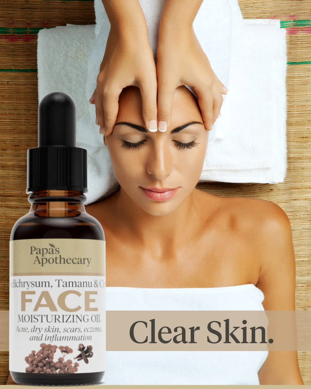 Face Oil - Helichrysum, Tamanu, & Clove