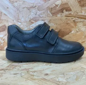 Geox Kids Riddock B H School Shoes - Black