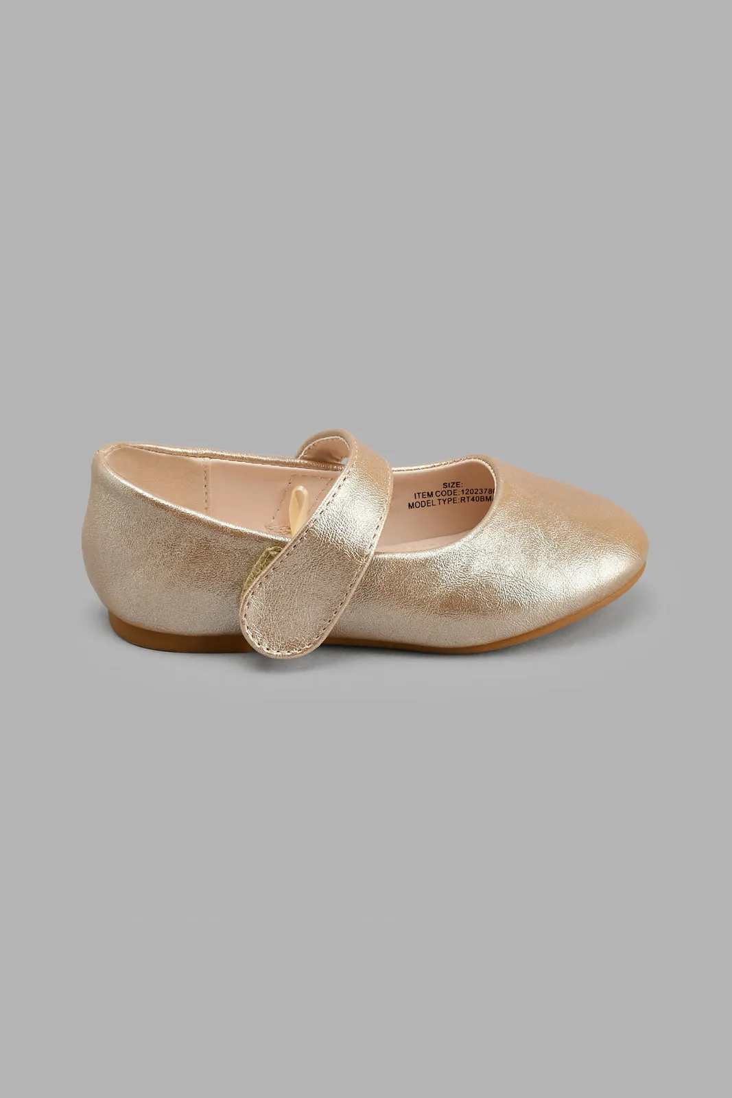 Gold Shimmery Ballerina