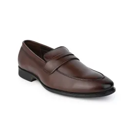 Hydes N Hues Men Brown Classic Formal Slip-Ons
