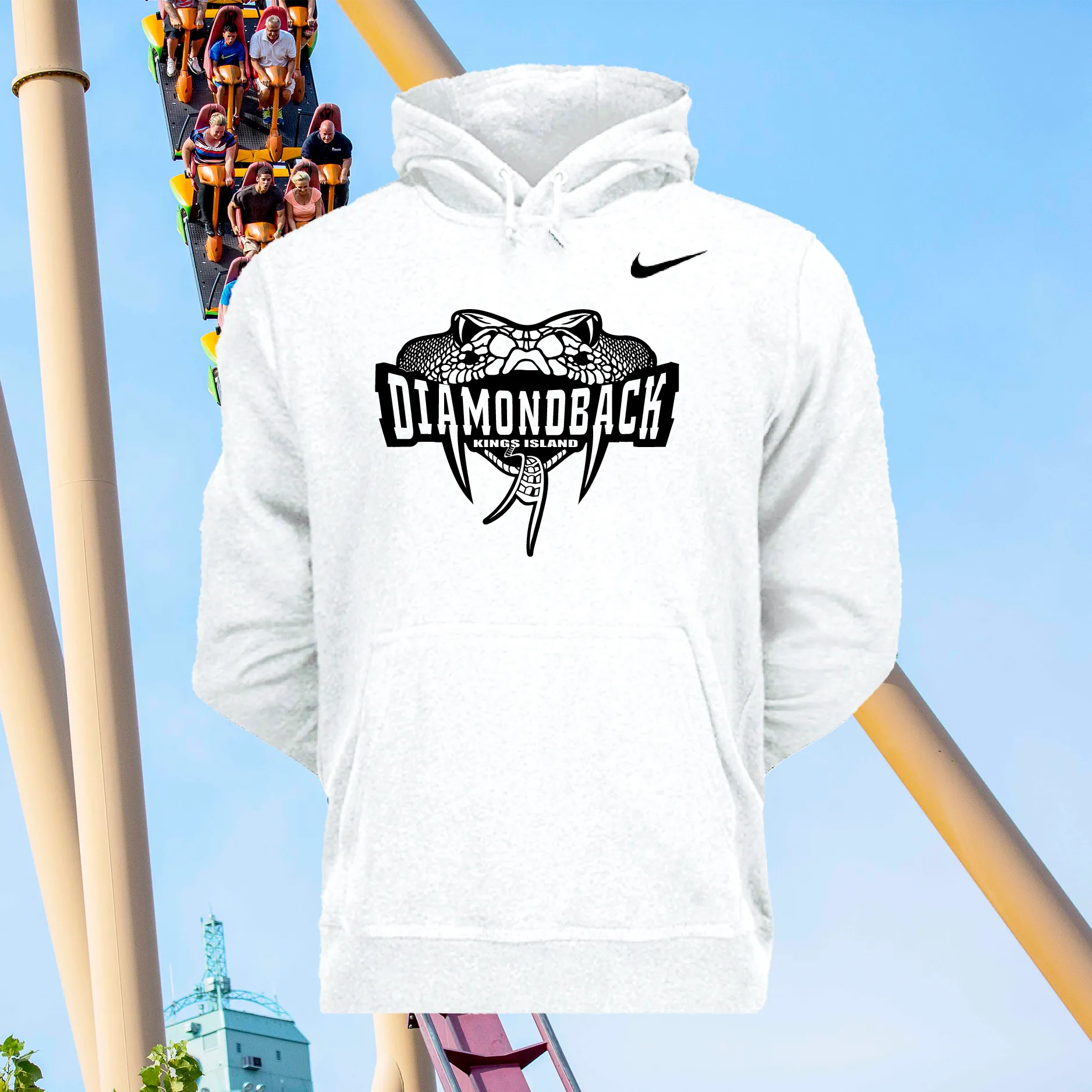 Kings Island Nike Diamondback Hooded Sweatshirt