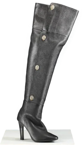 Kurt Geiger Black Ankle Boots Size 3.5