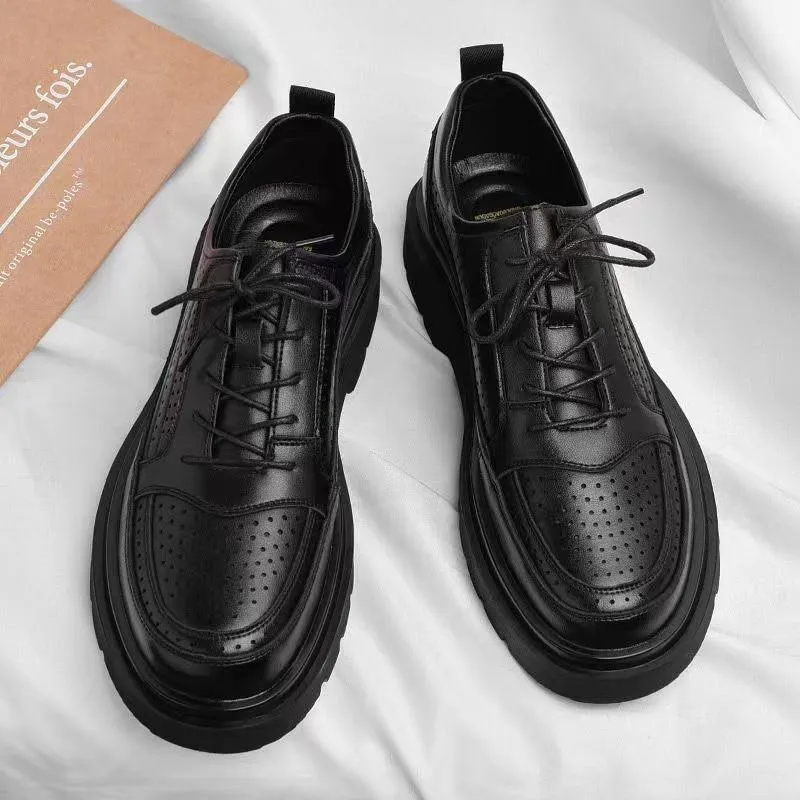 Men's Hollow Design Casual Work Breathable Shoes