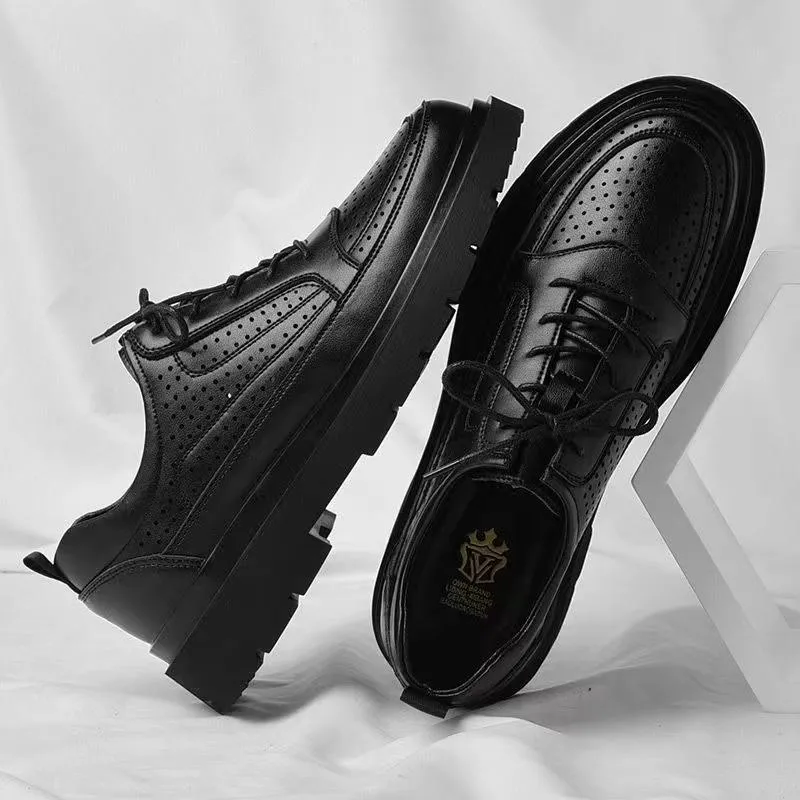 Men's Hollow Design Casual Work Breathable Shoes