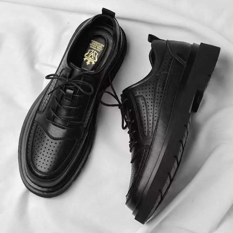 Men's Hollow Design Casual Work Breathable Shoes