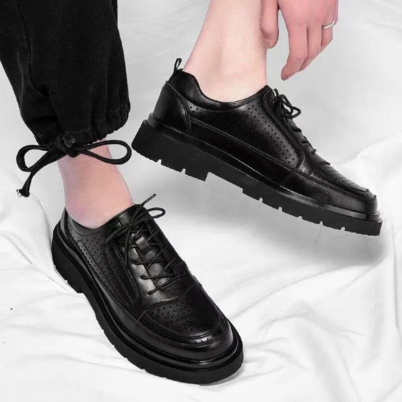 Men's Hollow Design Casual Work Breathable Shoes