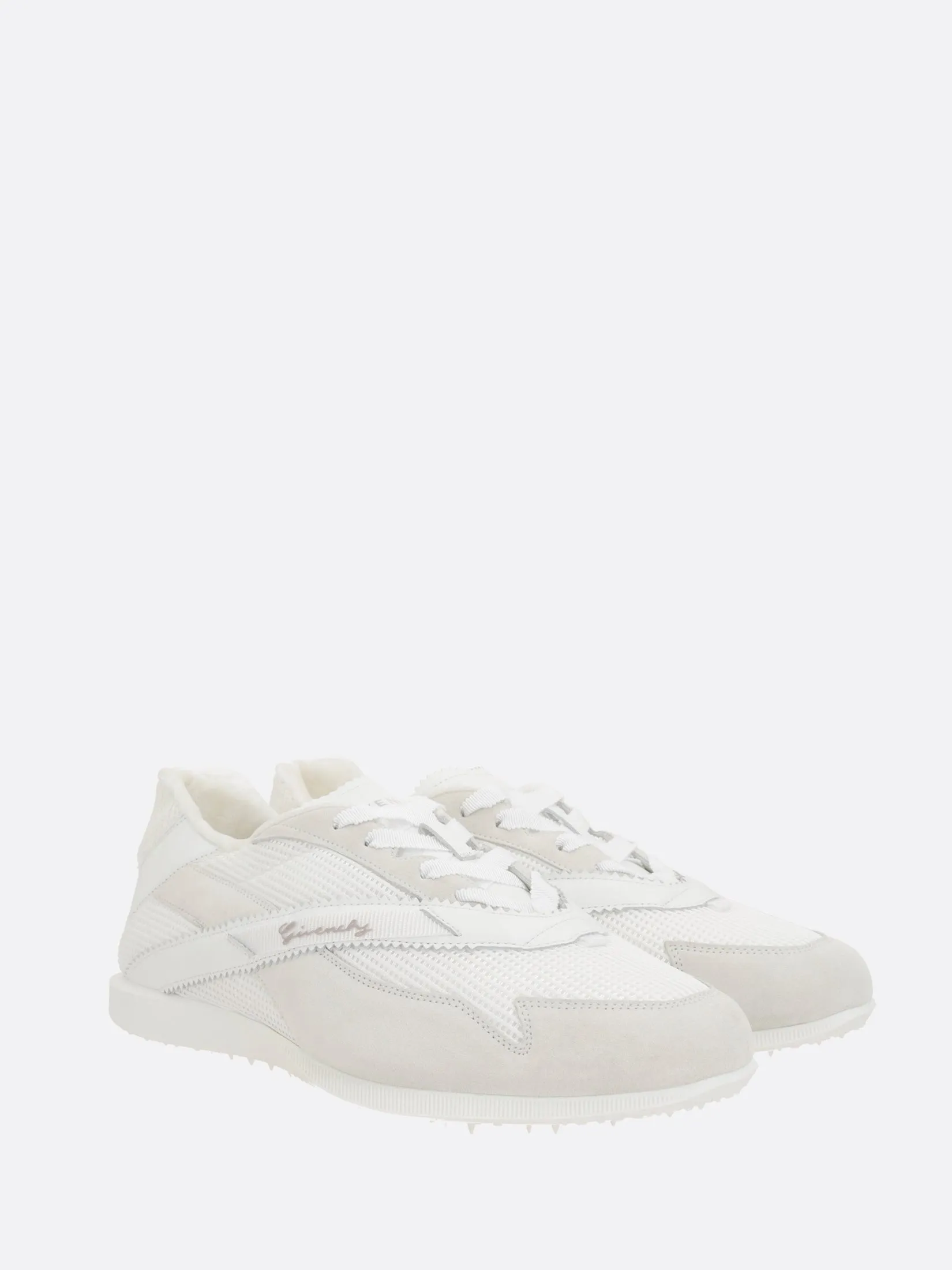 Mesh Suede Sneakers