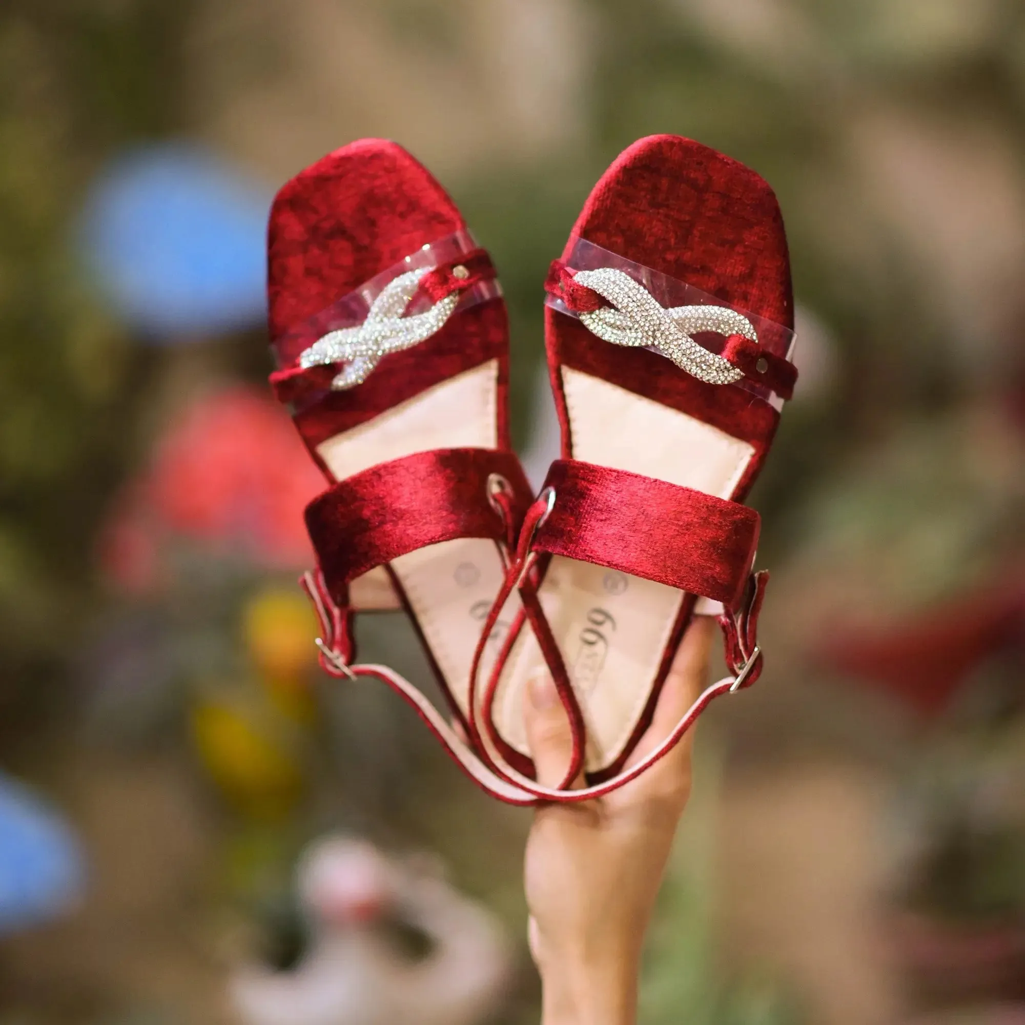 NBS-E9918 Maroon Slipper
