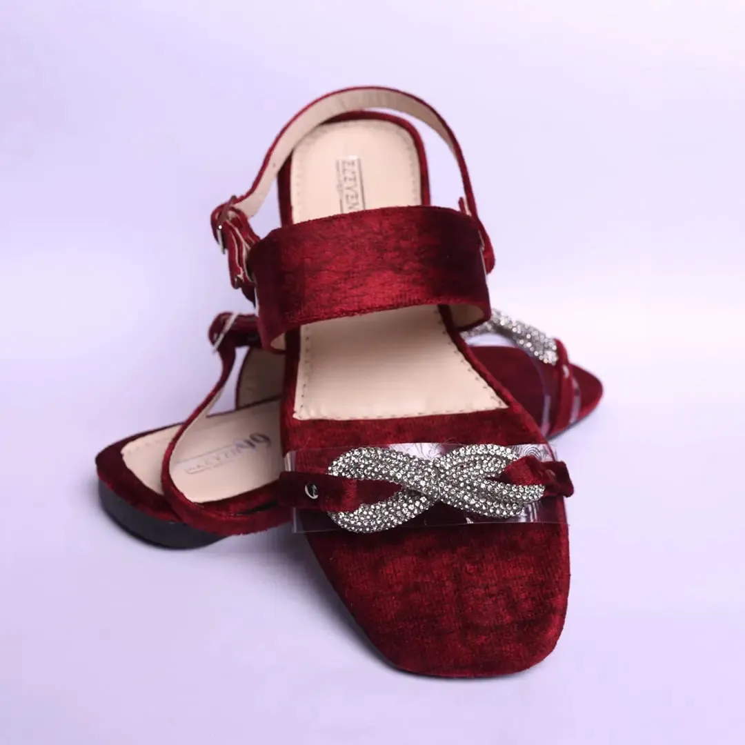NBS-E9918 Maroon Slipper