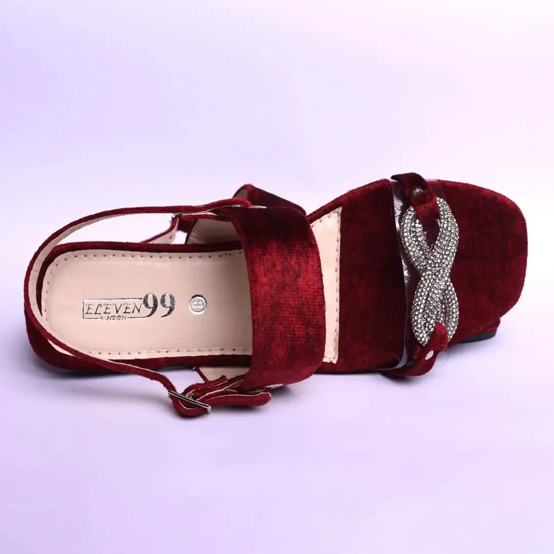 NBS-E9918 Maroon Slipper