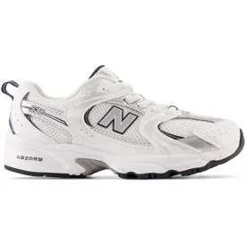 New Balance 530 Kids Bungee Lace Sneakers White