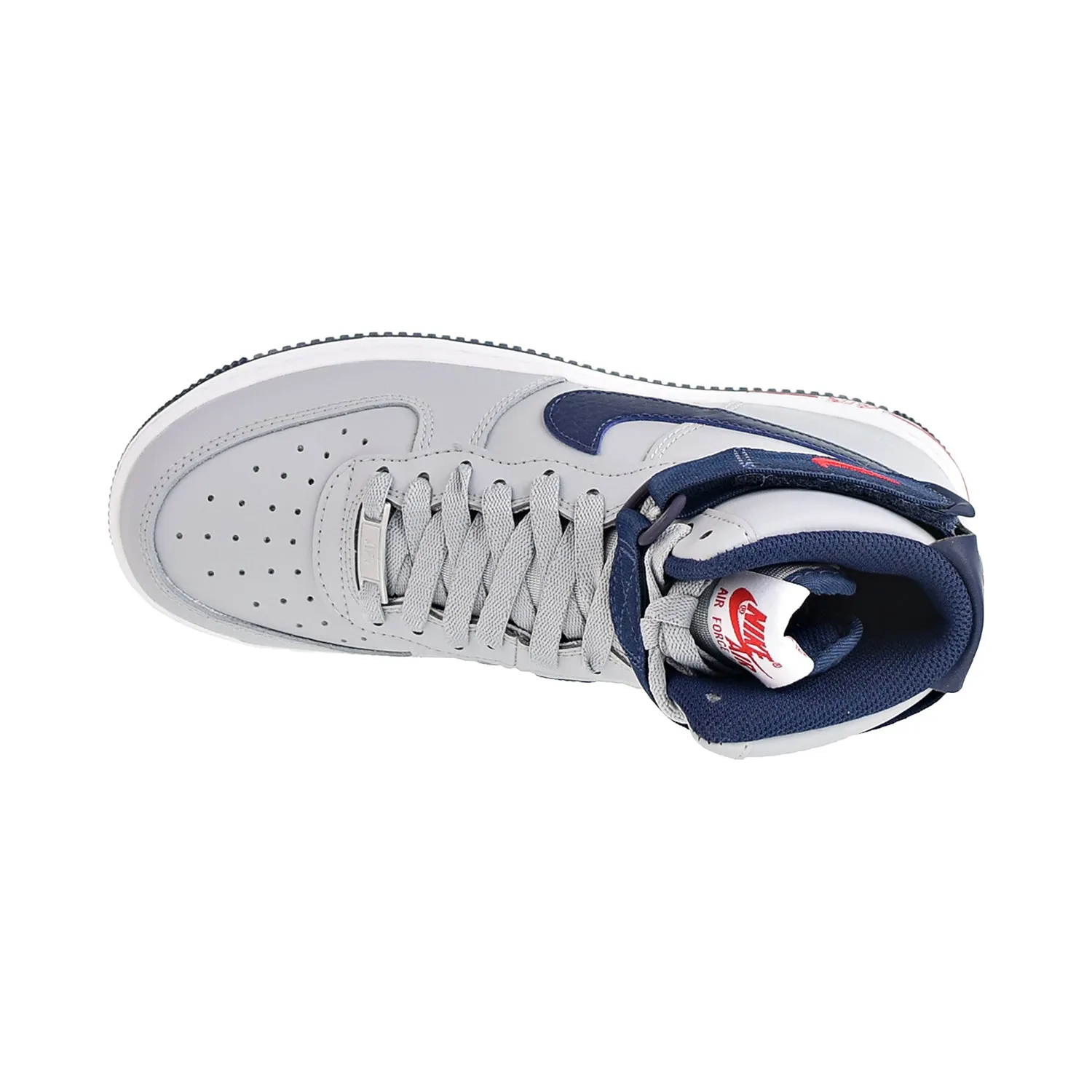 Nike Air Force 1 High QS "New England" Women's Shoes Wolf Grey-College Navy