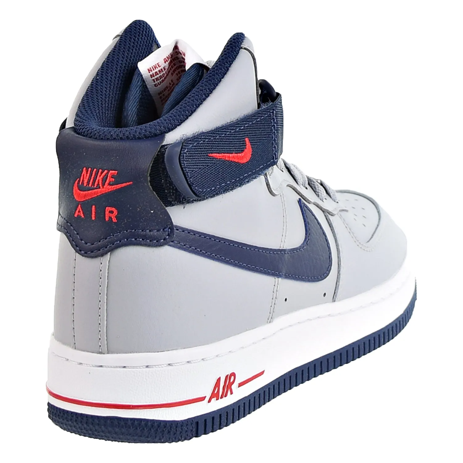Nike Air Force 1 High QS "New England" Women's Shoes Wolf Grey-College Navy