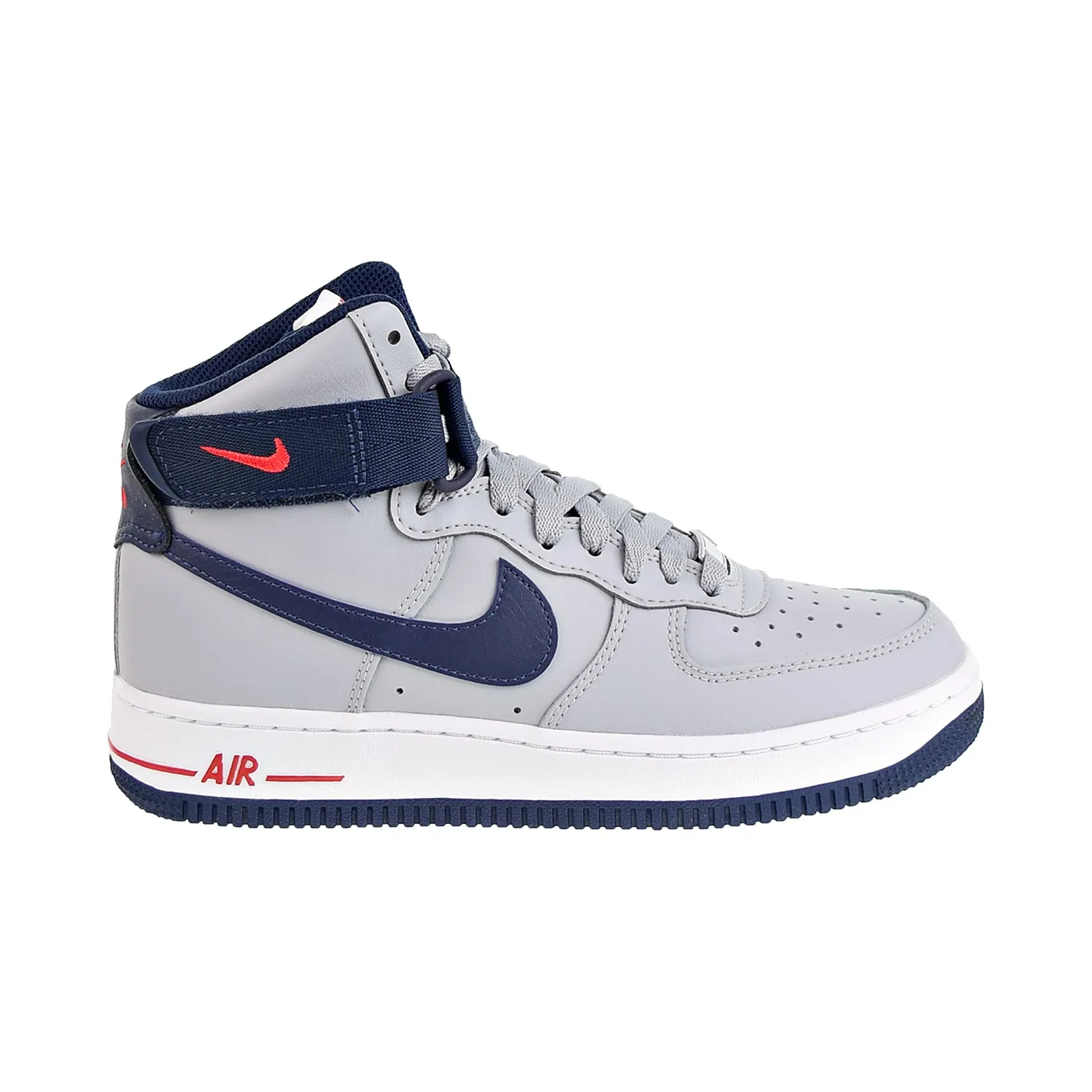 Nike Air Force 1 High QS "New England" Women's Shoes Wolf Grey-College Navy