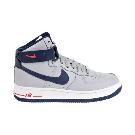 Nike Air Force 1 High QS "New England" Women's Shoes Wolf Grey-College Navy