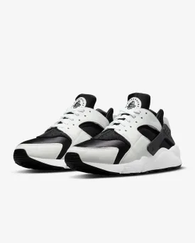 Nike Air Huarache DD1068-001 Mens Black White Leather Running Sneaker Shoes D122