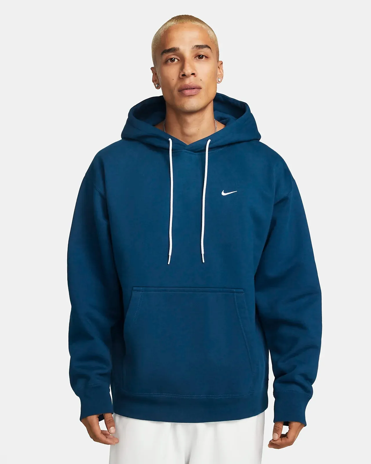 Nike Solo Swoosh Mens Fleece Hoodie