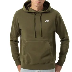 Nike Swoosh Logo Green Hoodie