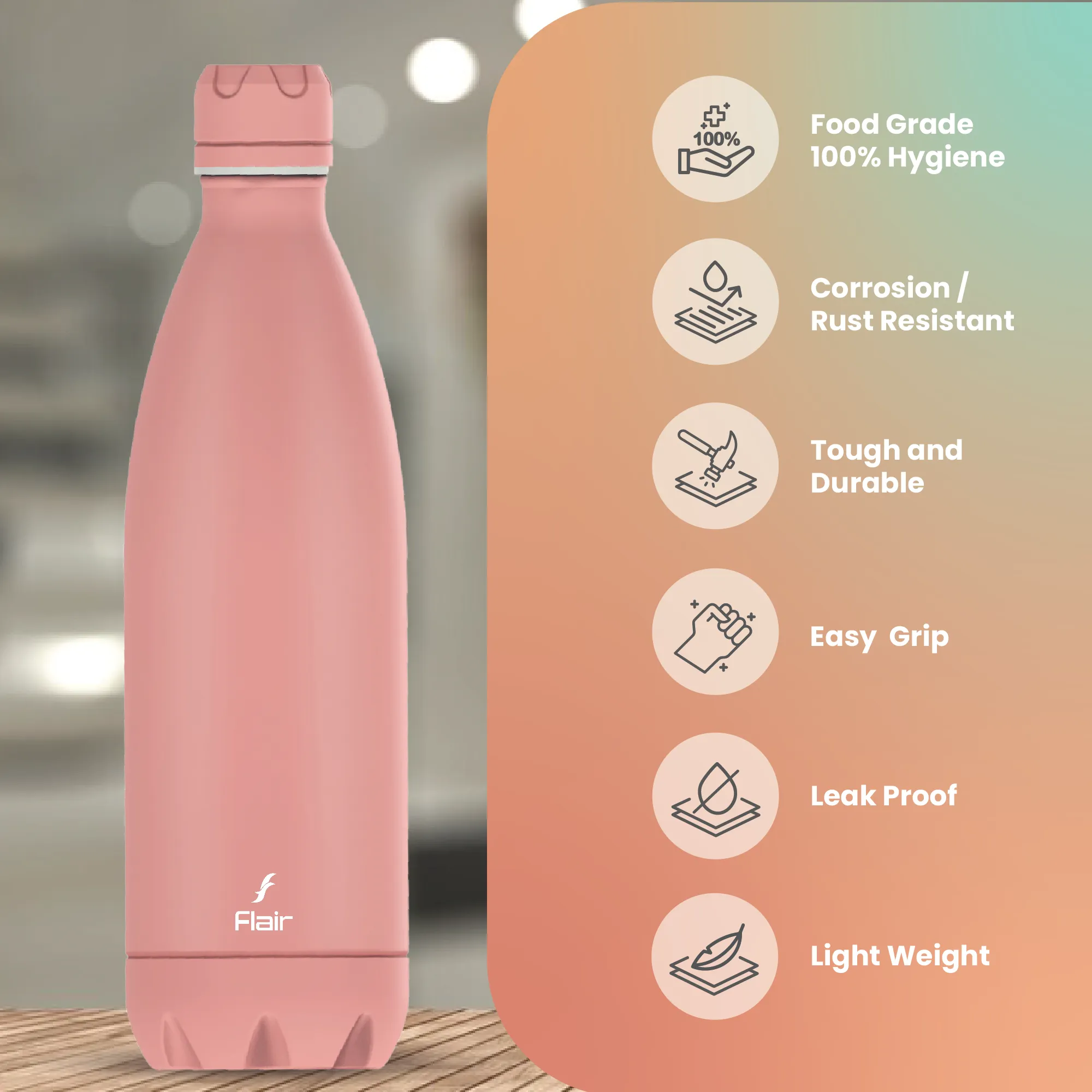 Pastel Insulated Flasks & Bottles