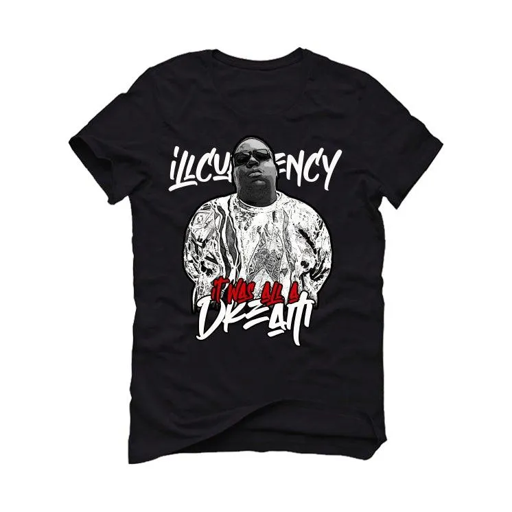 Quartersnacks x Nike SB Dunk Black T-Shirt (It was all a dream)