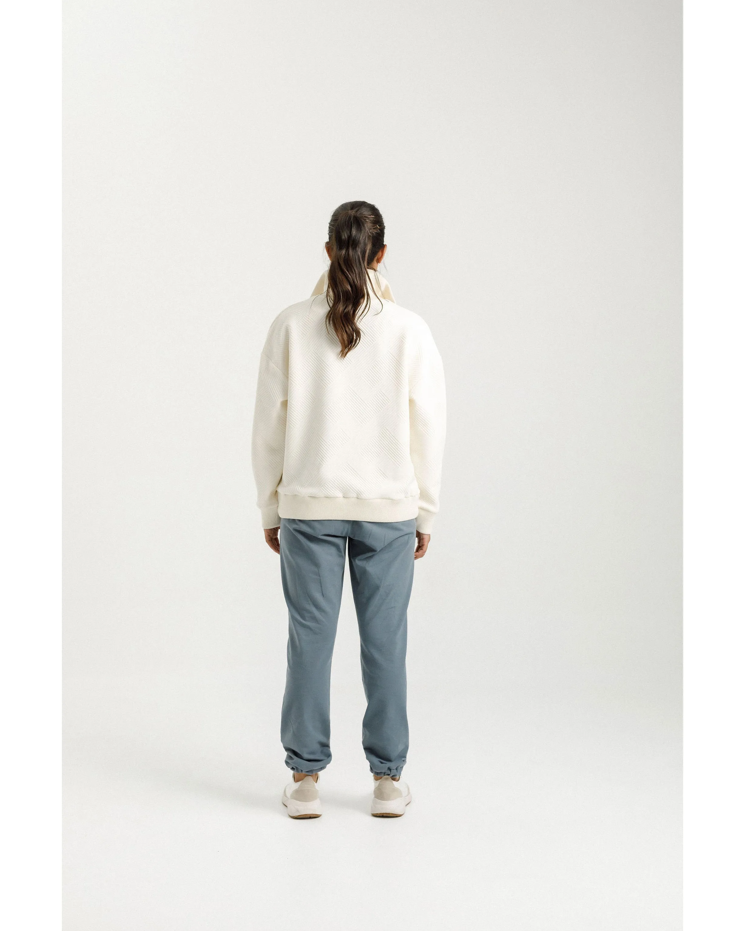 Rose Road Club Zipper - Cream