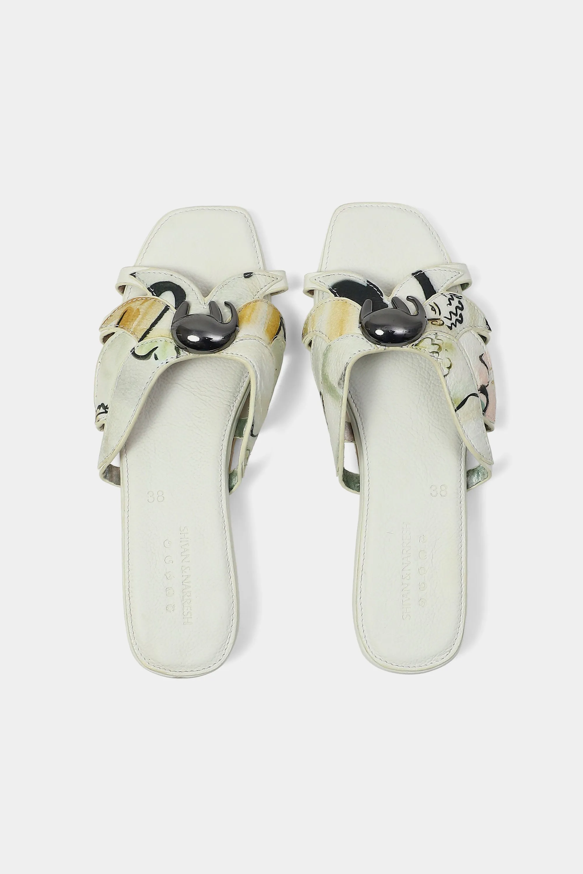 Saun Petal Saf Sandals