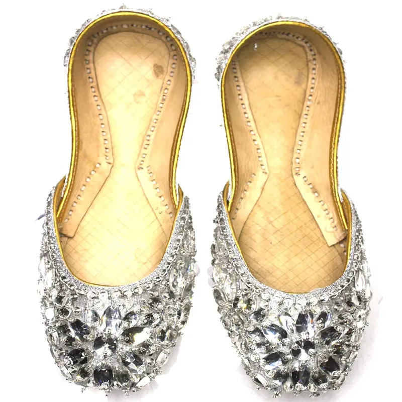 Silver Fancy Khussa