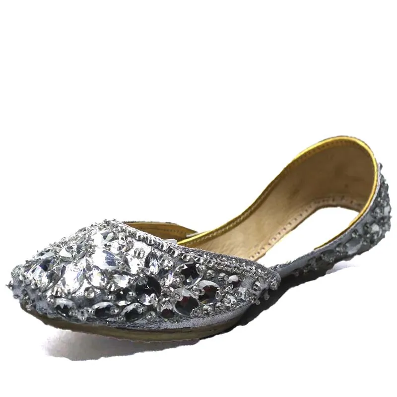 Silver Fancy Khussa