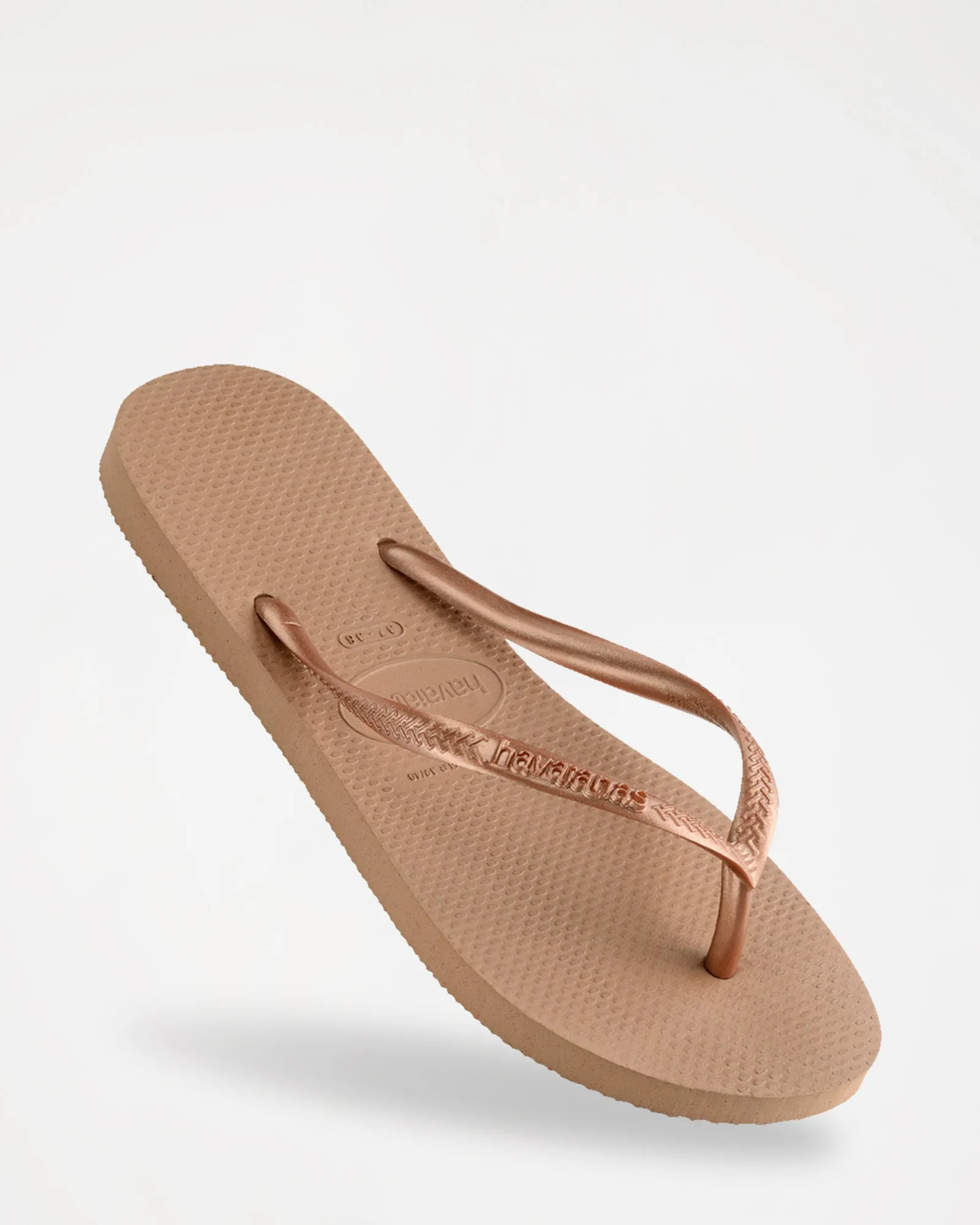 SLIM METALLIC R M THONGS