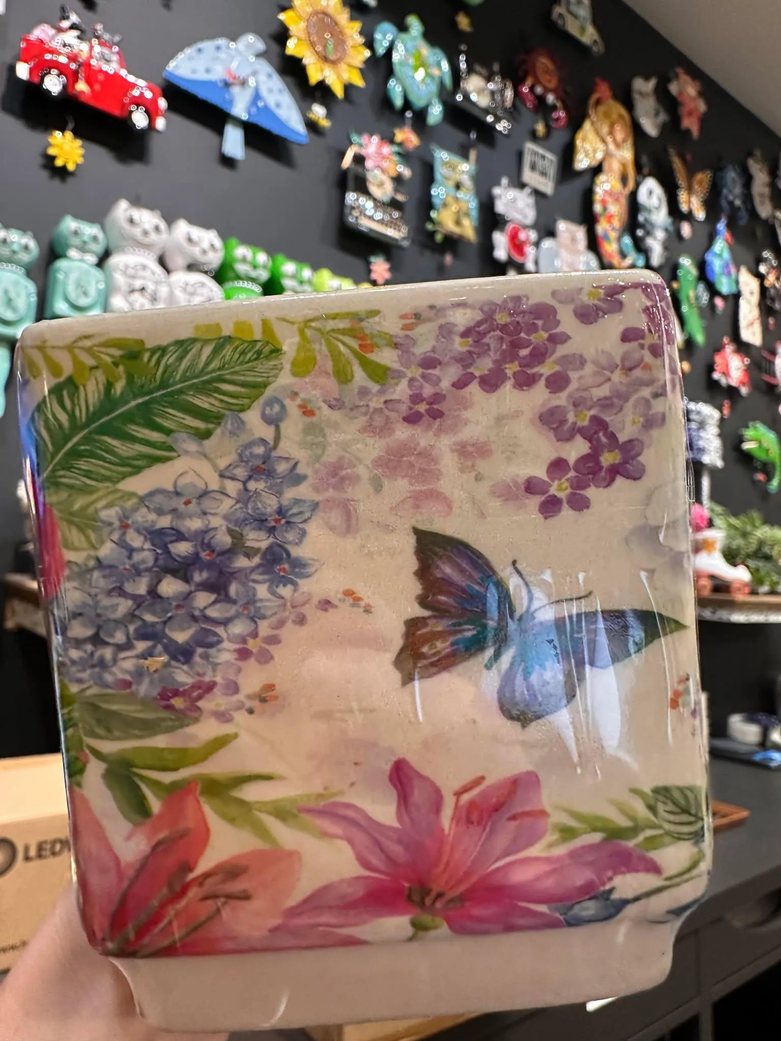 Swan Creek Decorative Butterfly Candle